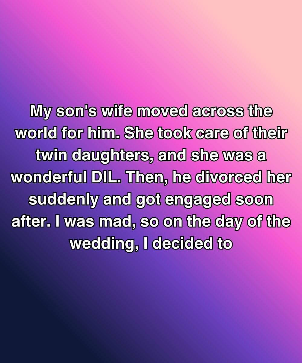 My sonโs wife moved across the world for him